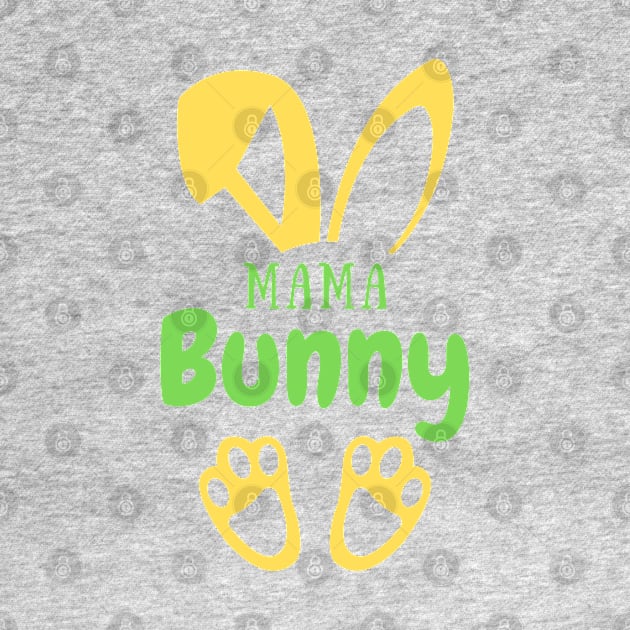 Easter bunny mama by Beyond TShirt